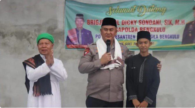 Police Goes To Pesantren, Wakapolda Bengkulu Tekankan Pentingnya Ilmu