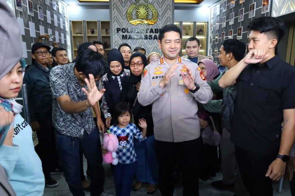 Polrestabes Makassar Berhasil Temukan Balita Hilang, Bilqis (4), di Jambi