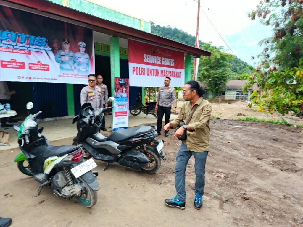 Ringankan Beban Warga, Polri Hadirkan Layanan Servis Kendaraan Gratis di Padang Pariaman