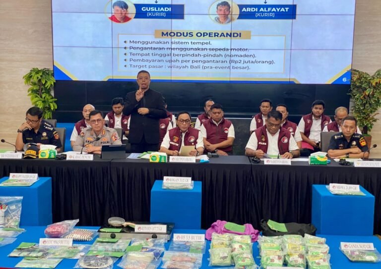Bareskrim Polri Gagalkan Peredaran Narkoba Jelang DWP 2025 Bali, 17 Tersangka Diamankan