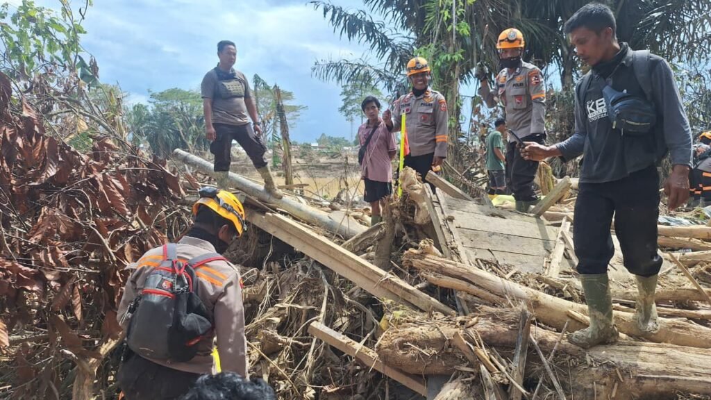 Tindak Lanjut Laporan Warga, Satwa K-9 Polri Berhasil Temukan Jenazah di Aceh Tamiang
