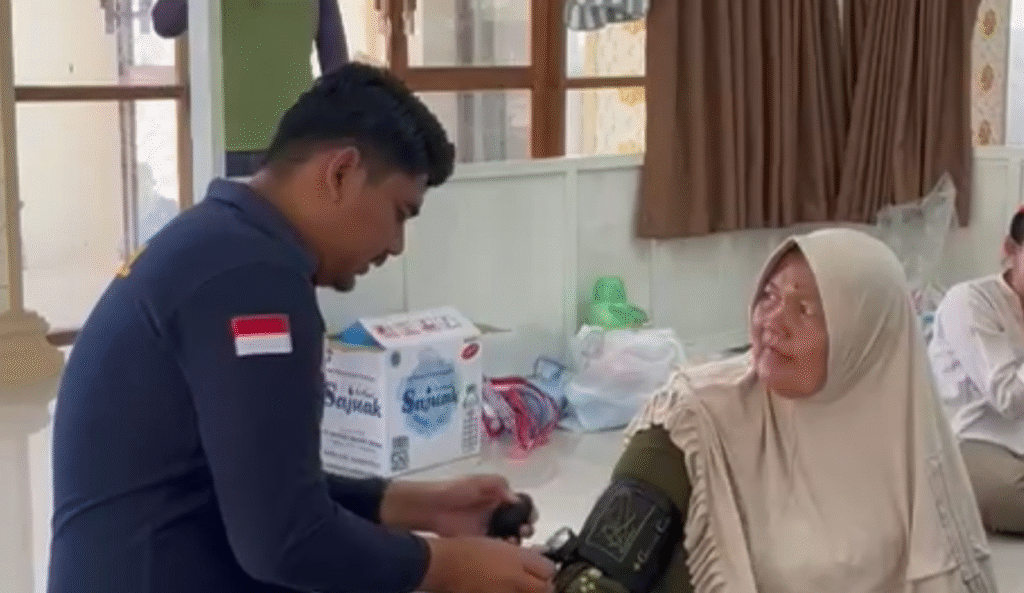 Polri Gelar Bakti Kesehatan di Sumbar untuk 222 Orang