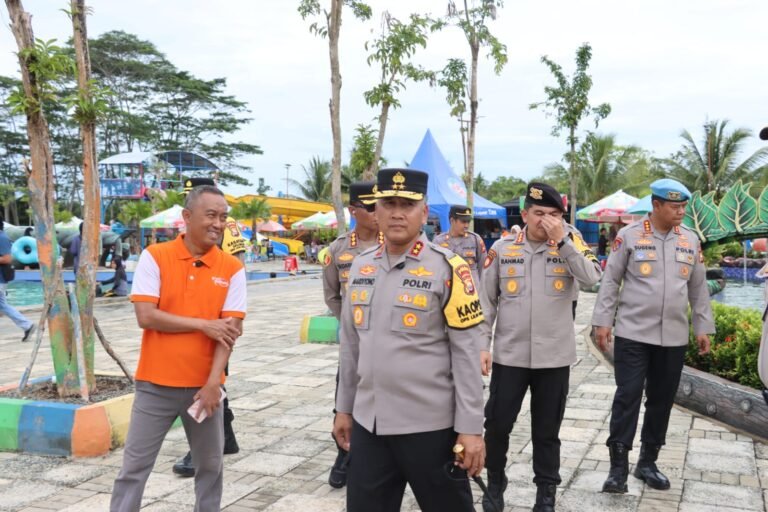 Kapolda Bengkulu Tinjau Objek Wisata Tirta Amerta Waterpark Kota Bengkulu