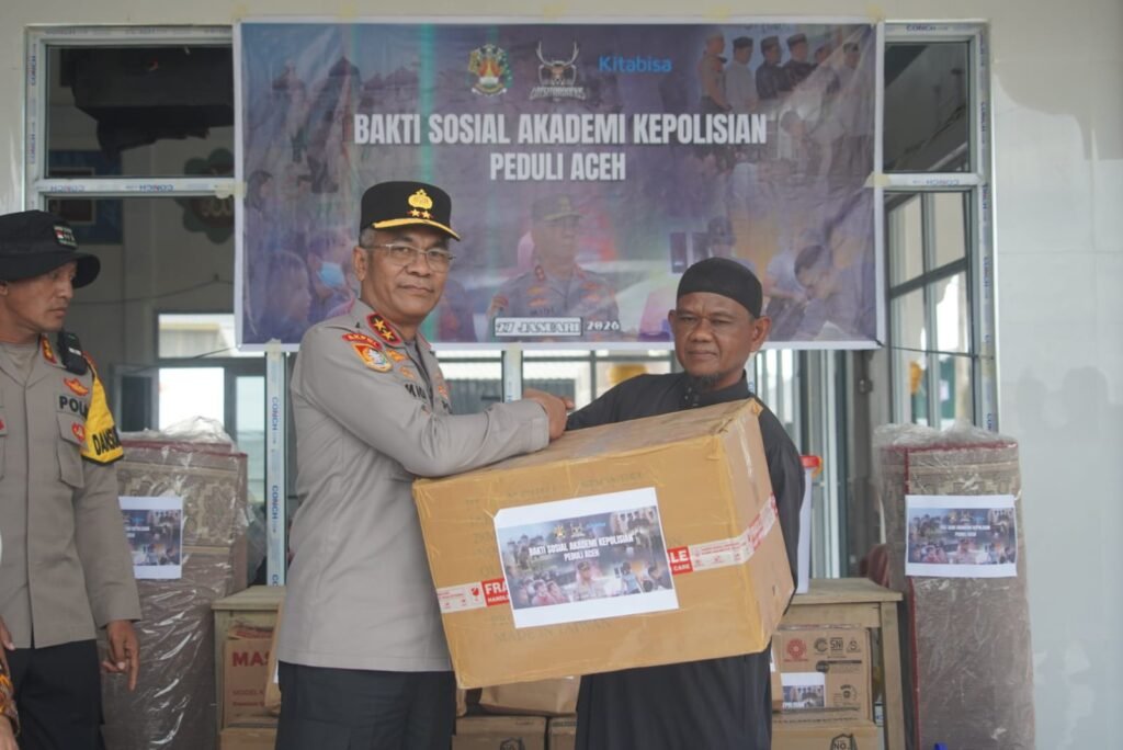 Tinjau Latsitardanus di Aceh Tamiang, Gubernur Akpol Pastikan Taruna Hadir Membantu Masyarakat