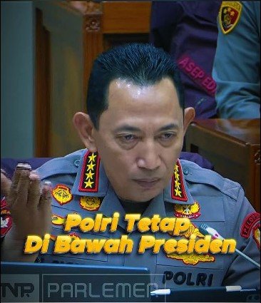 Kapolri Tegas Tolak Wacana Polri di Bawah Kementerian: “Lebih Baik Saya Jadi Petani”