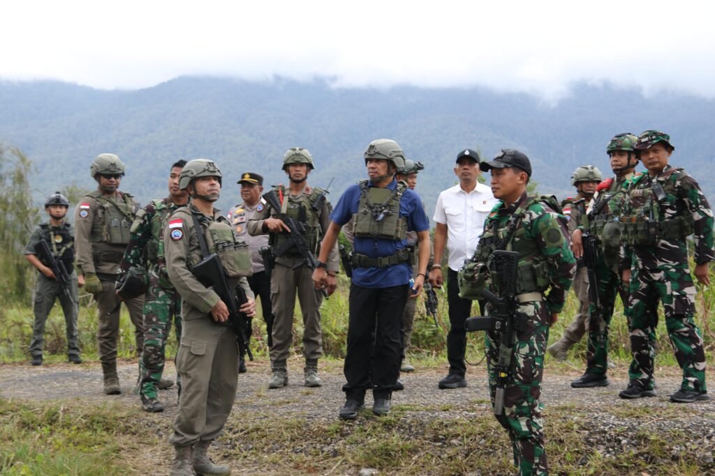 Satgas Ops Damai Cartenz-2026 Tinjau Kesiapsiagaan Personel di Pegunungan Bintang