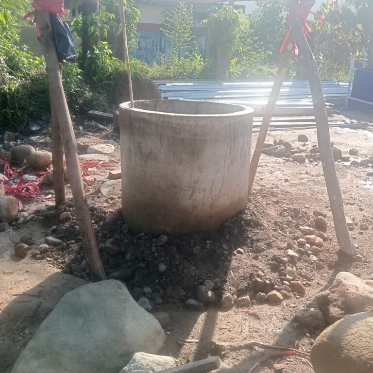 Polres Padang Pariaman Gencarkan Pembangunan Sumur Cincin di Hunian Sementara Warga Anduriang