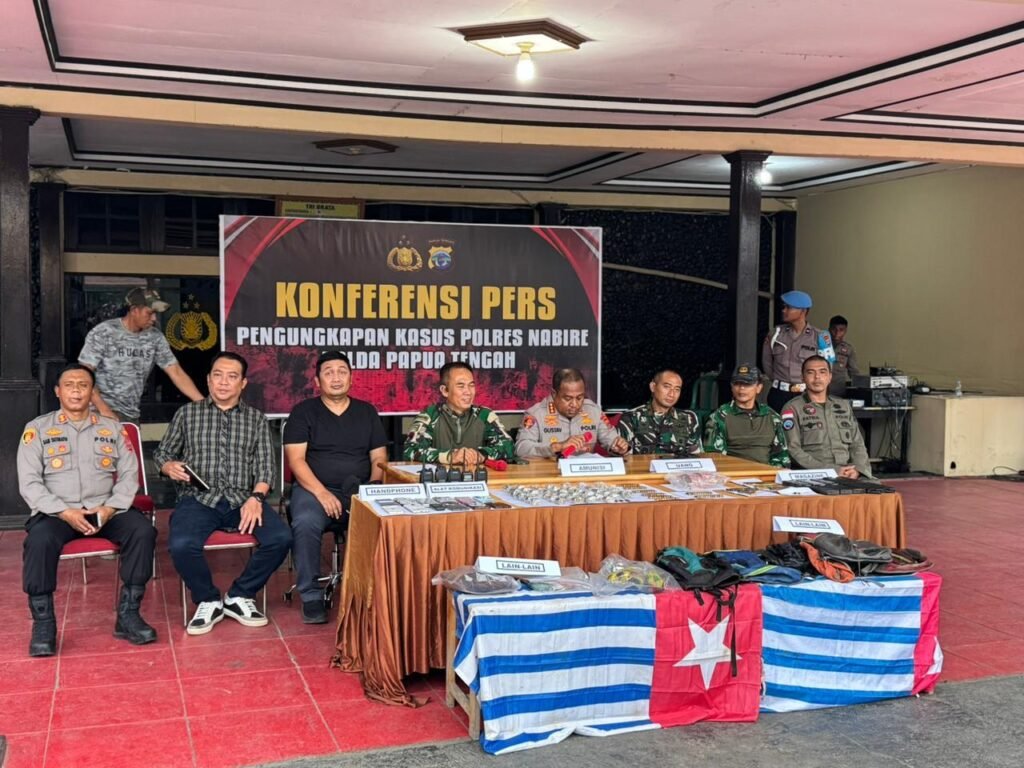 Kamp KKB di Nabarua Dibongkar Aparat Gabungan, Ratusan Amunisi dan Puluhan Juta Rupiah Diamankan