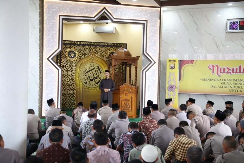 Polda Bengkulu Gelar Peringatan Nuzulul Qur'an 1447 H, Perkuat Nilai Keimanan dan Kebersamaan Personel