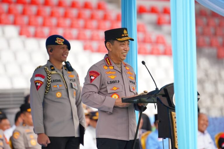 Pimpin Apel Ojol-Buruh di Sumsel, Kapolri Tekankan Jaga Persatuan hingga Stabilitas Nasional
