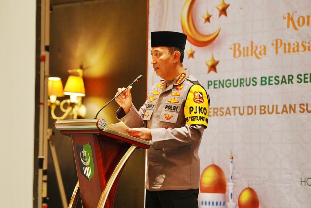 Buka Puasa Bersama PB SEMMI, Kapolri Serukan Berjuang Bersama Bangun Bangsa!