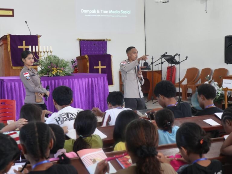 Lewat Belajar dan Bermain, Satgas Damai Cartenz Hadirkan Senyum Ceria Anak-anak Papua di Momen Paskah