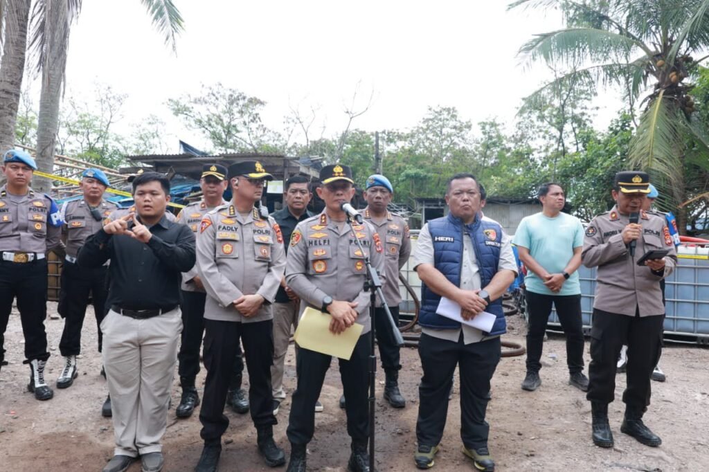 Polda Lampung Berhasil Bongkar Sindikat Penimbunan BBM Ilegal di Pesawaran, Potensi Kerugian Negara Capai Ratusan Miliar