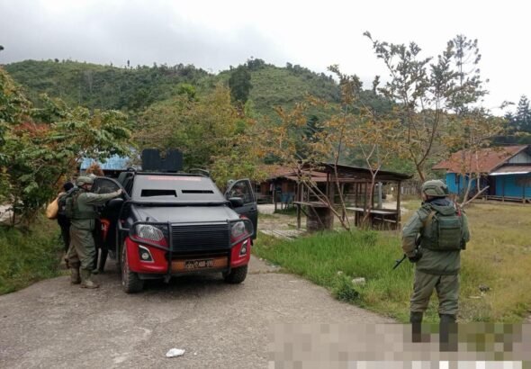 Tim Gabungan Satgas Damai Cartenz, Polres Pegunungan Bintang dan TNI Temukan Ladang Ganja dalam Patroli Taktis