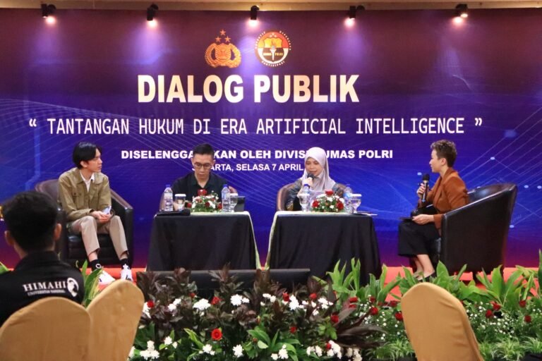 Divhumas Polri Gelar Dialog Publik Bahas Tantangan Hukum di Era Artificial Intelligence