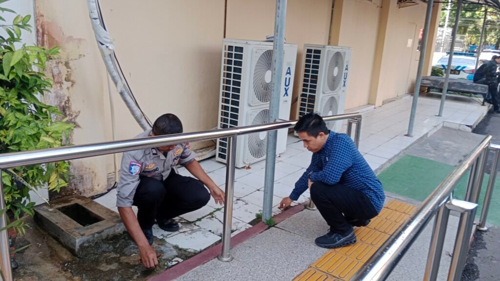 Gerakan Nasional Indonesia Asri  ( AMAN - SEHAT - RESIK - INDAH ) di Polresta Bengkulu